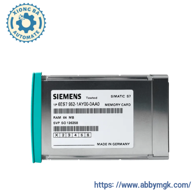 SIMENS S7, 6ES7952-0KF00-0AA0 Memory Card