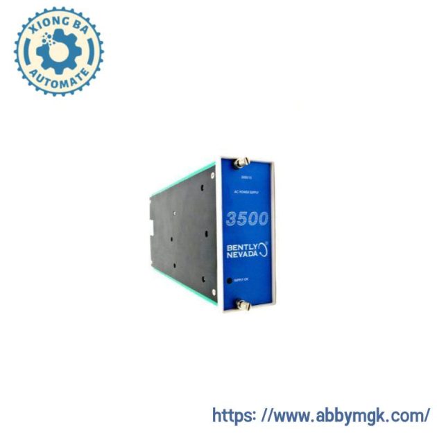 Bently Nevada 127610-01: AC Power Supply Module for Industrial Control Systems