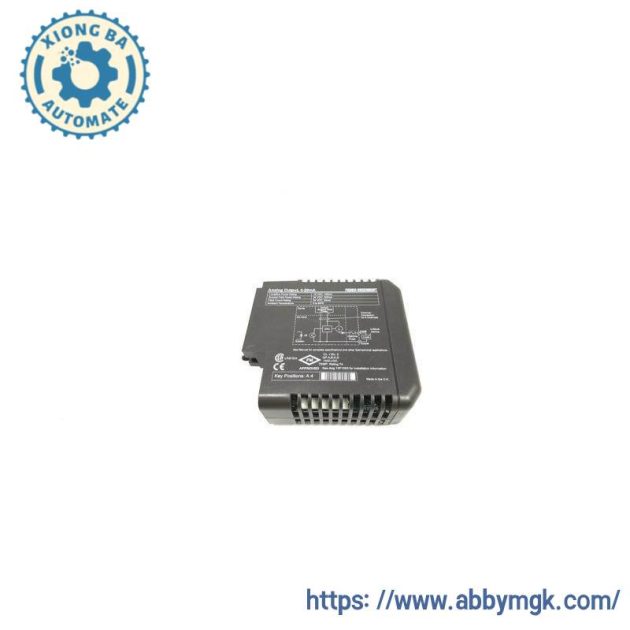 EMERSON KJ3222X1-BA1 Analog Output Module, DeltaV PLC Component