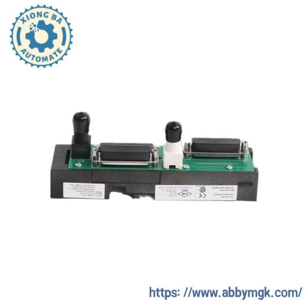 Emerson KJ4001X1-NA1 REV:C - Dual Right Cable Extender for DeltaV Systems