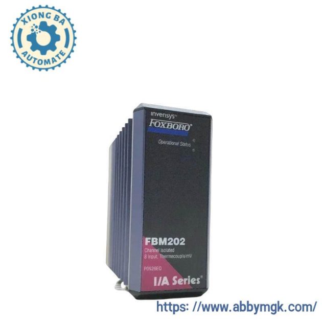 Foxboro FBM202 P0926EQ - Isolated Thermocouple Module, Precise Temperature Measurement Solution