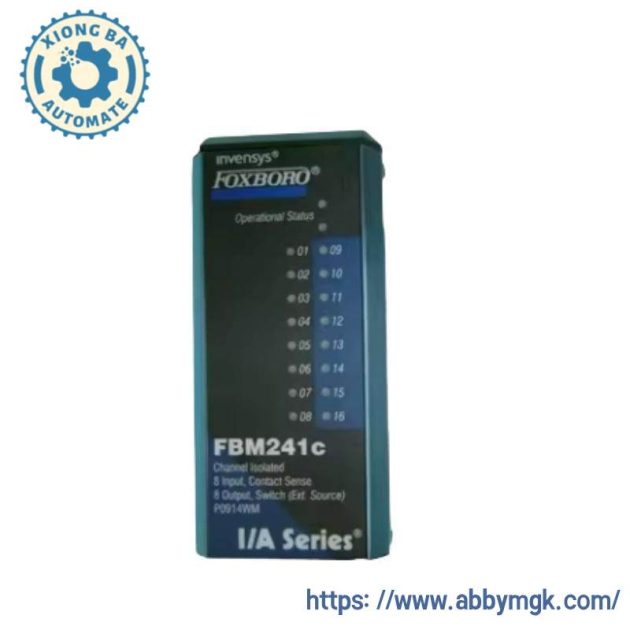 Foxboro FBM207C P0917GY: Channel Isolated Contact Sense Module