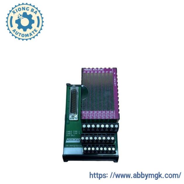 FOXBORO P0961BD-GW30B High-Performance Control Module for Industrial Automation