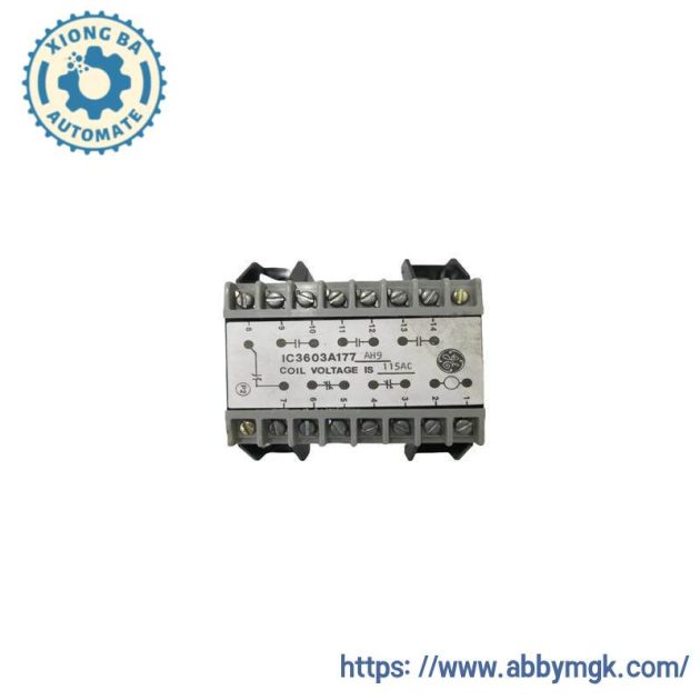 GE IC3603A177: Advanced Relay Module for Industrial Control Systems