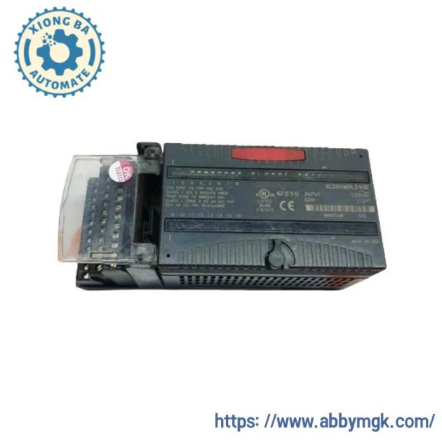 GE IC200MDL240: High-Performance AC Input Module for Advanced Control Systems