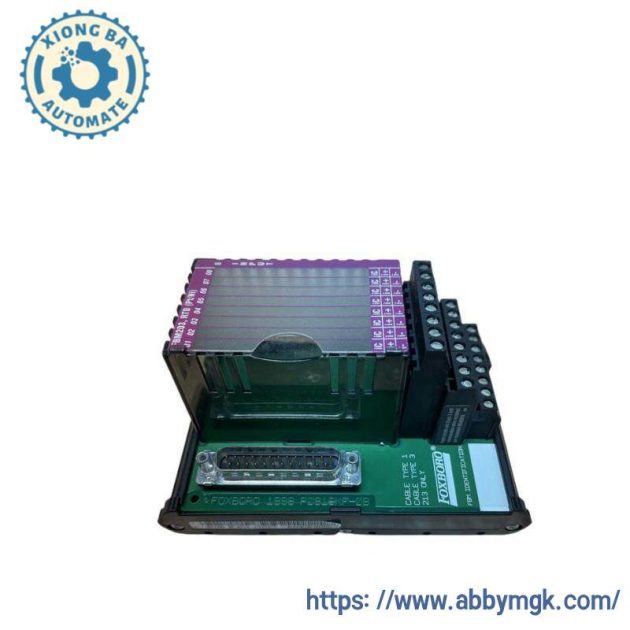 FOXBORO P0916ACOB Terminal Accessories - Advanced Industrial Control Module