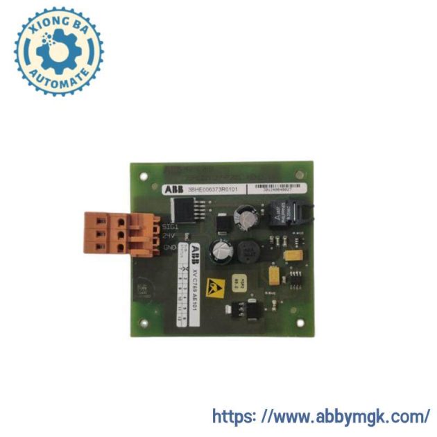 ABB 3BHE006373R0101 - Advanced Control Board for Industrial Automation