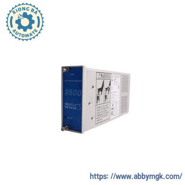 Bently Nevada 3500/15, 106M1081-01 Input Module: Precision Control for Industrial Automation