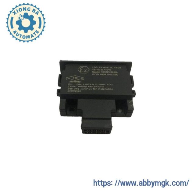 Emerson 12P4983X302 Charm Address Plug - Control Module, Enhancing Industrial Automation