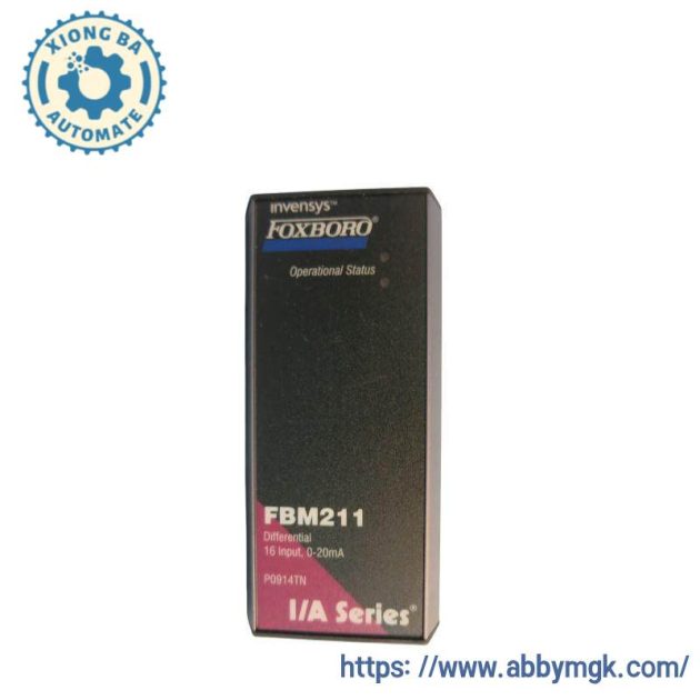 FOXBORO FBM211 - Precision Control Module