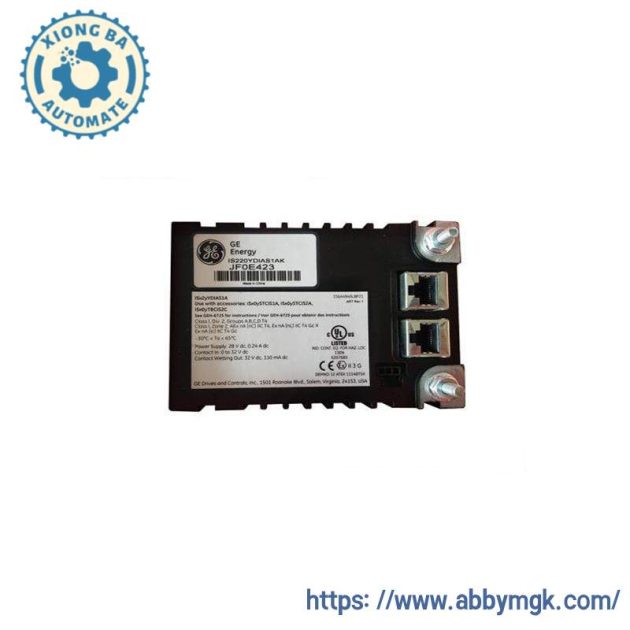 GE IS220YDIAS1AK - Advanced Discrete Input Module for Industrial Control