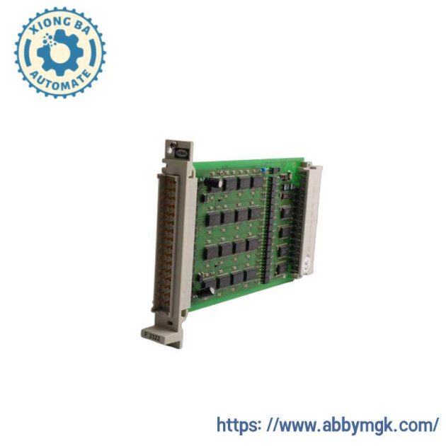 HIMA F3322 Digital Output Module: Reliable Control Solution for Industrial Automation