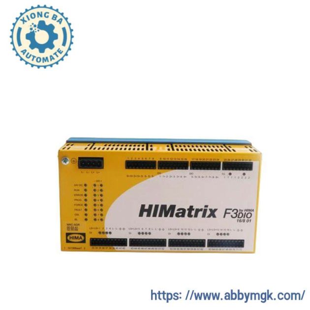 HIMA X-DI1601 - 985210222: Safety Relay Module for Industrial Automation