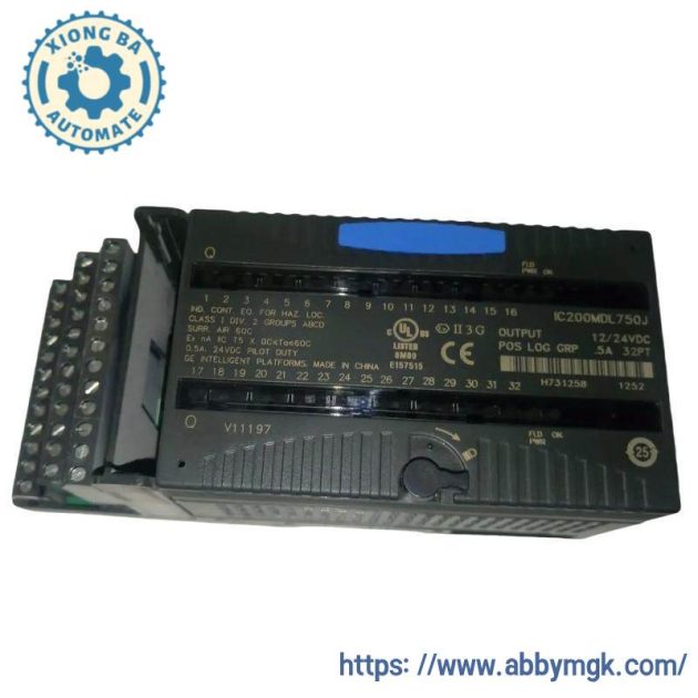 GE IC200MDL750J: Advanced VersaMax Discrete Output Module